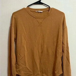 Workshop Republic Clothing - Brown Long Sleeve Shirt -‎ Size XS